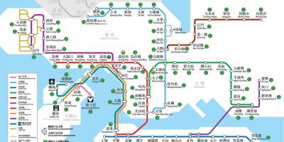 HK autobuz hartă