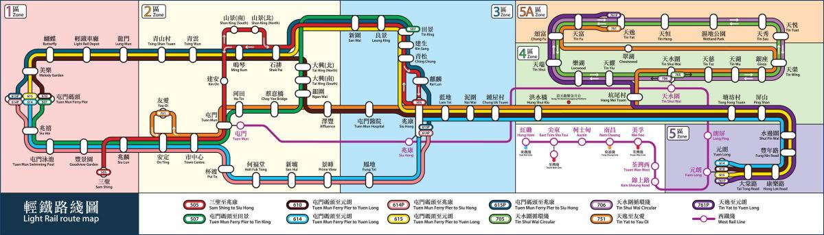HK hartă de cale ferată