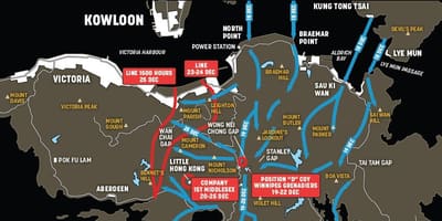 Harta de luptă din Hong Kong
