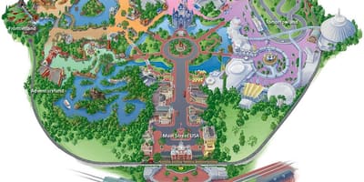 Harta Hong Kong Disneyland