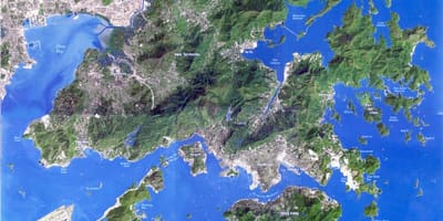 Harta satelit Hong Kong
