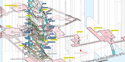 Gara centrală din Hong Kong arată hartă