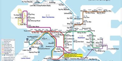 Harta MTR hk