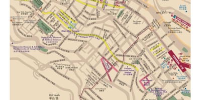 Stația de METROU Sheung Wan hartă